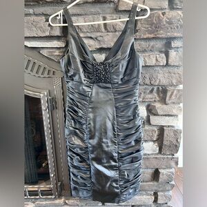 Black cocktail dress